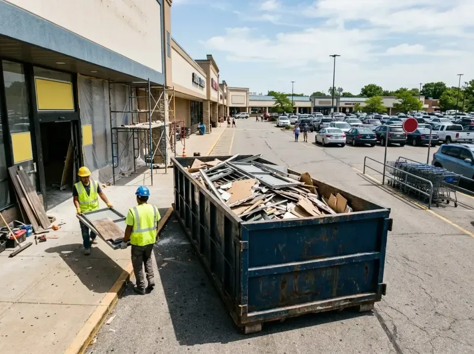 retail-store-renovation-debris-003 — frequently asked questions, Roll-off Dumpster Rentals in Asheboro, NC